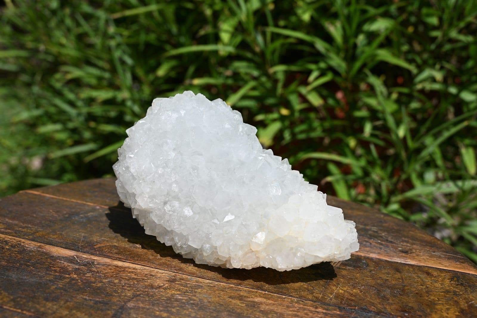 Stalactitic Druzy Quartz with Symmetrical Tube Cavity